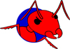 The famous ant logo